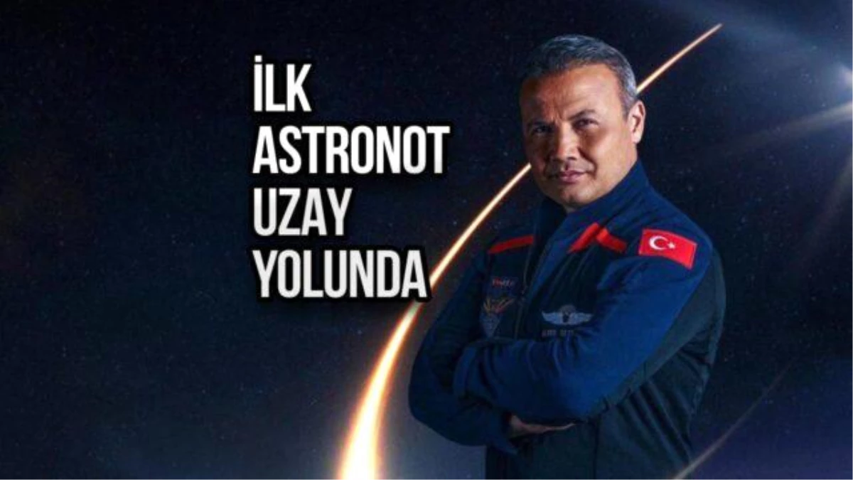Alper Gezeravcı, Uzaya Fırlatıldı!